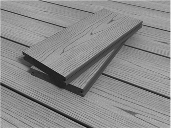 RealGroove™ Bark Effect Grey Solid Composite Decking (3600mm x 146mm x 22mm)
