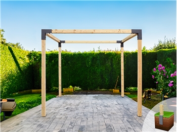 ModBlox™ Cube Pergola (1800mm x 1800mm)