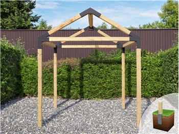 ModBlox™ Apex Pergola (2400mm x 2400mm)