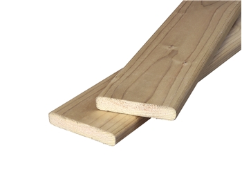 Untreated Planed Round Edge Timber (100mm x 25mm)