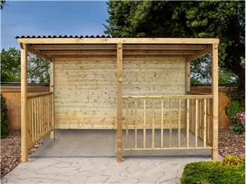 The Palm Springs Roofed Gazebo (3600mm x 2000mm)