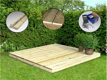 **CLEARANCE** Reject Value Decking Kit 1.8m x 1.8m (No Handrails)