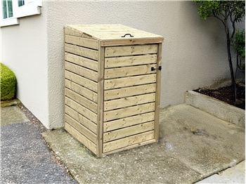 Deluxe Slatted Single Bin Store