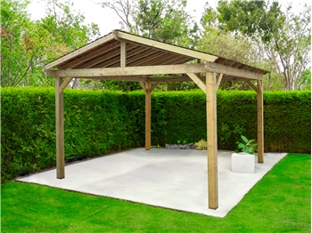 The Cotswold Heavy Duty Gazebo (3600mm x 3600mm)